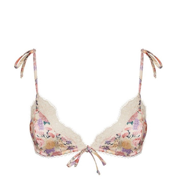 For Love And Lemons Gardenia Triangle Bra - Picture 3 of 7